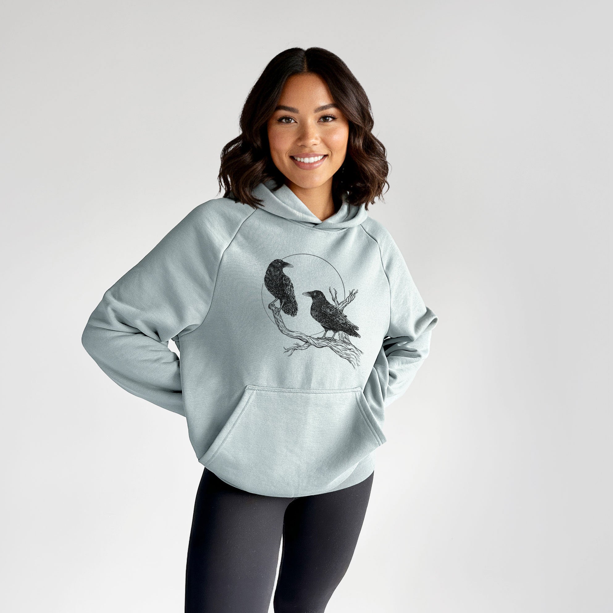 Midnight Ravens - UltraLuxe Heavyweight French Terry Hoodie