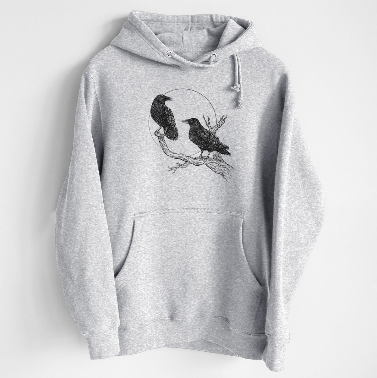 Midnight Ravens - Heavyweight Fleece Hoodie