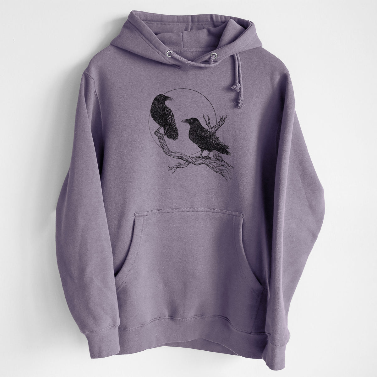 Midnight Ravens - Heavyweight Fleece Hoodie