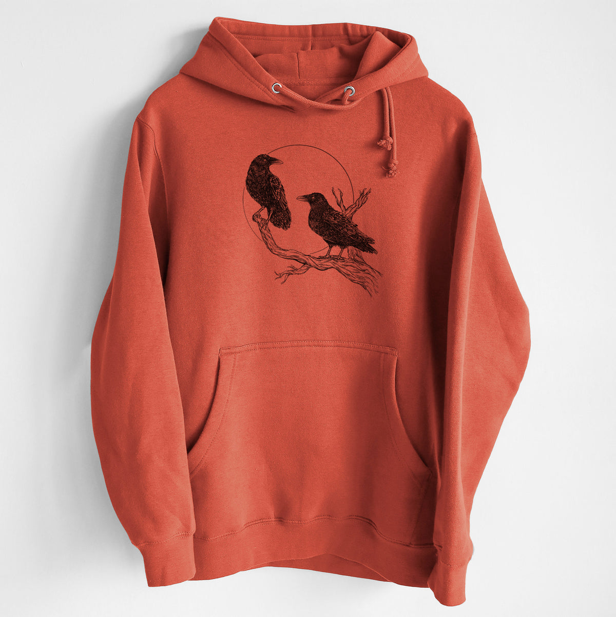 Midnight Ravens - Heavyweight Fleece Hoodie