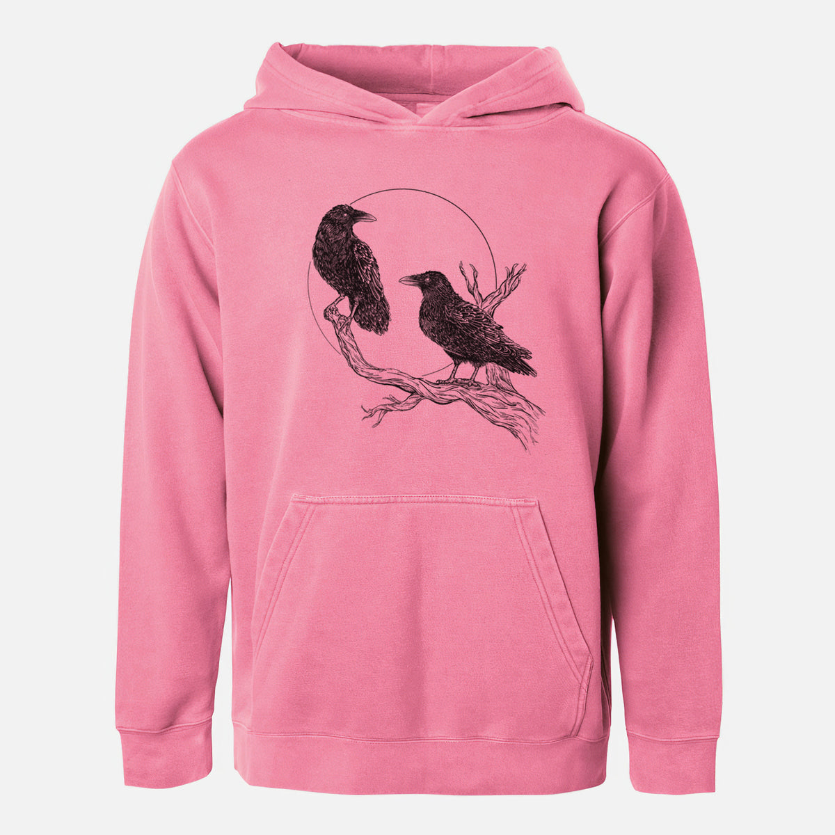 Midnight Ravens - Youth Pigment Dyed Hoodie