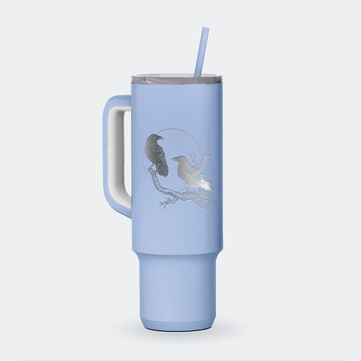 Midnight Ravens - 40oz Skinny Recharge Tumbler