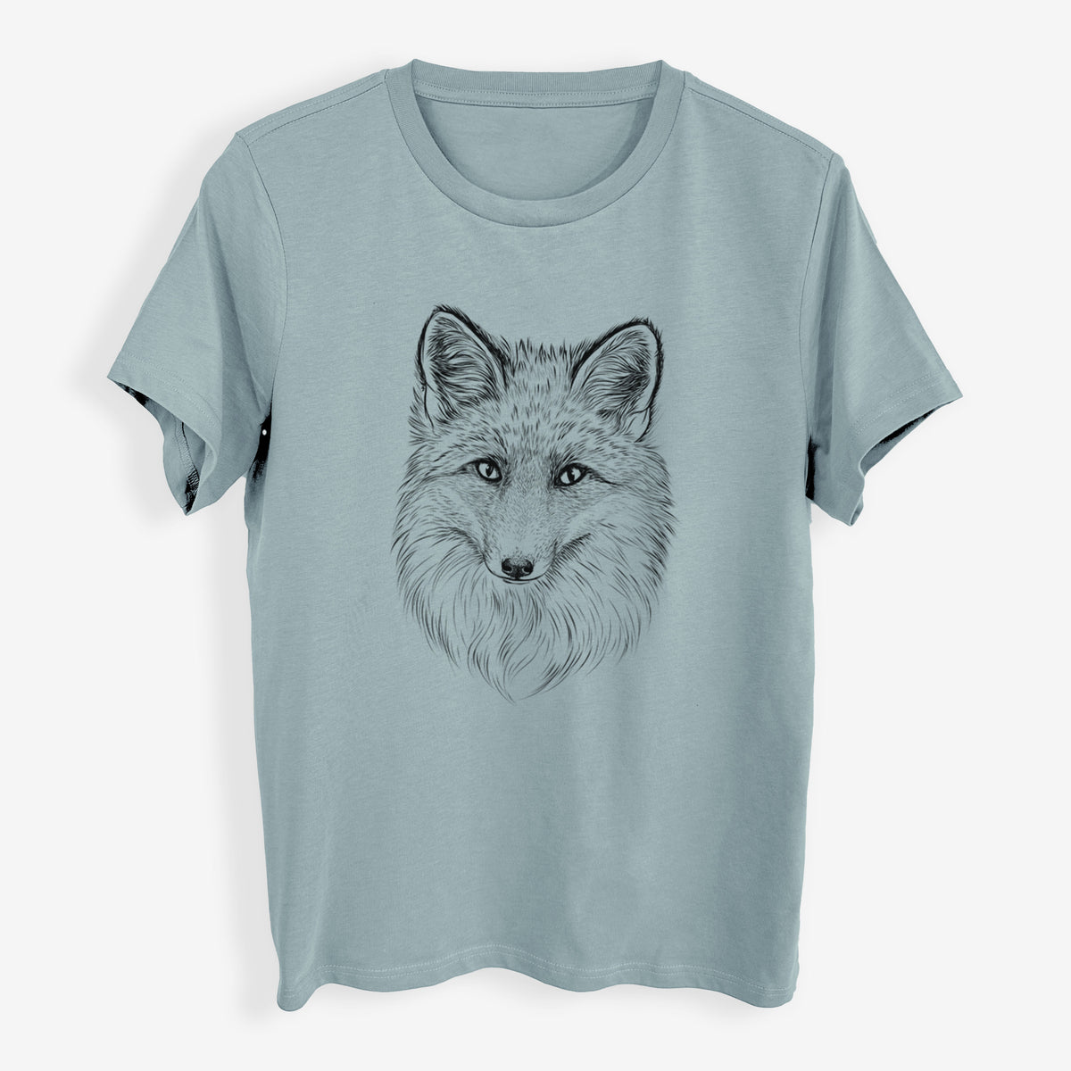 Red Fox - Vulpes vulpes - Womens Everyday Maple Tee