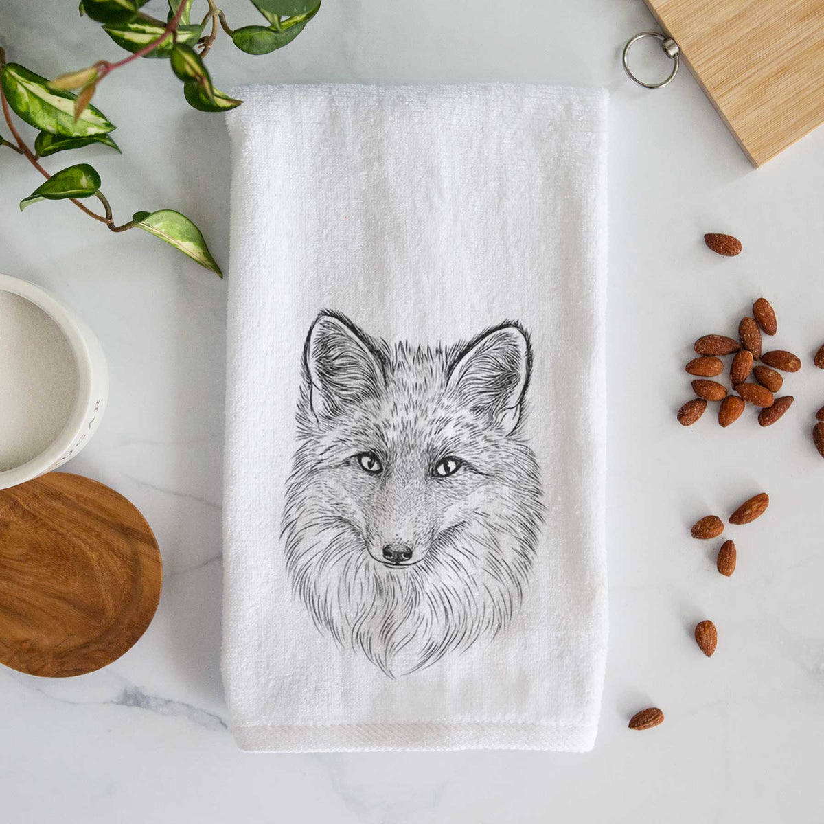 Red Fox - Vulpes vulpes Premium Decorative Hand Towel