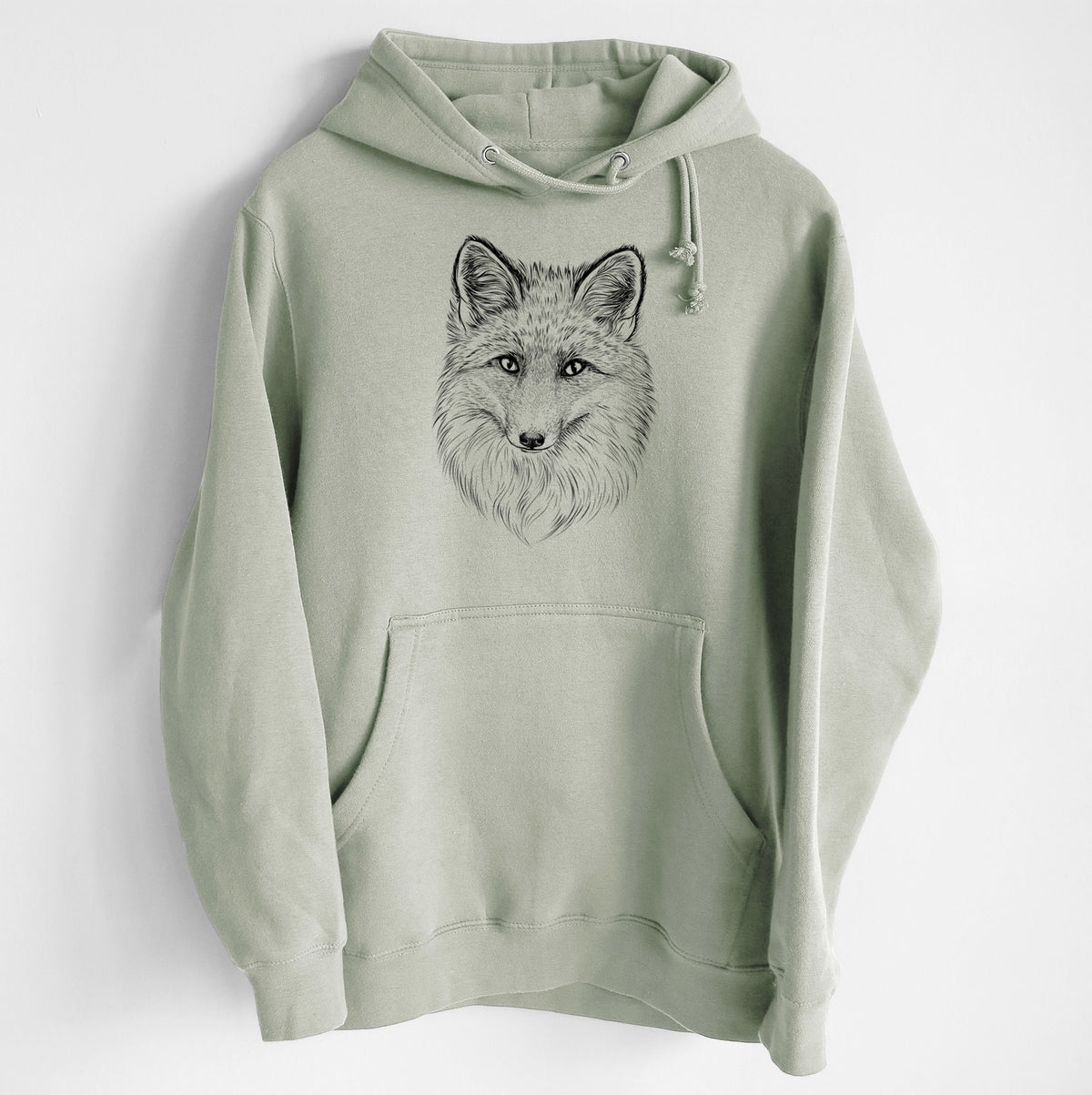 Red Fox - Vulpes vulpes - Heavyweight Fleece Hoodie