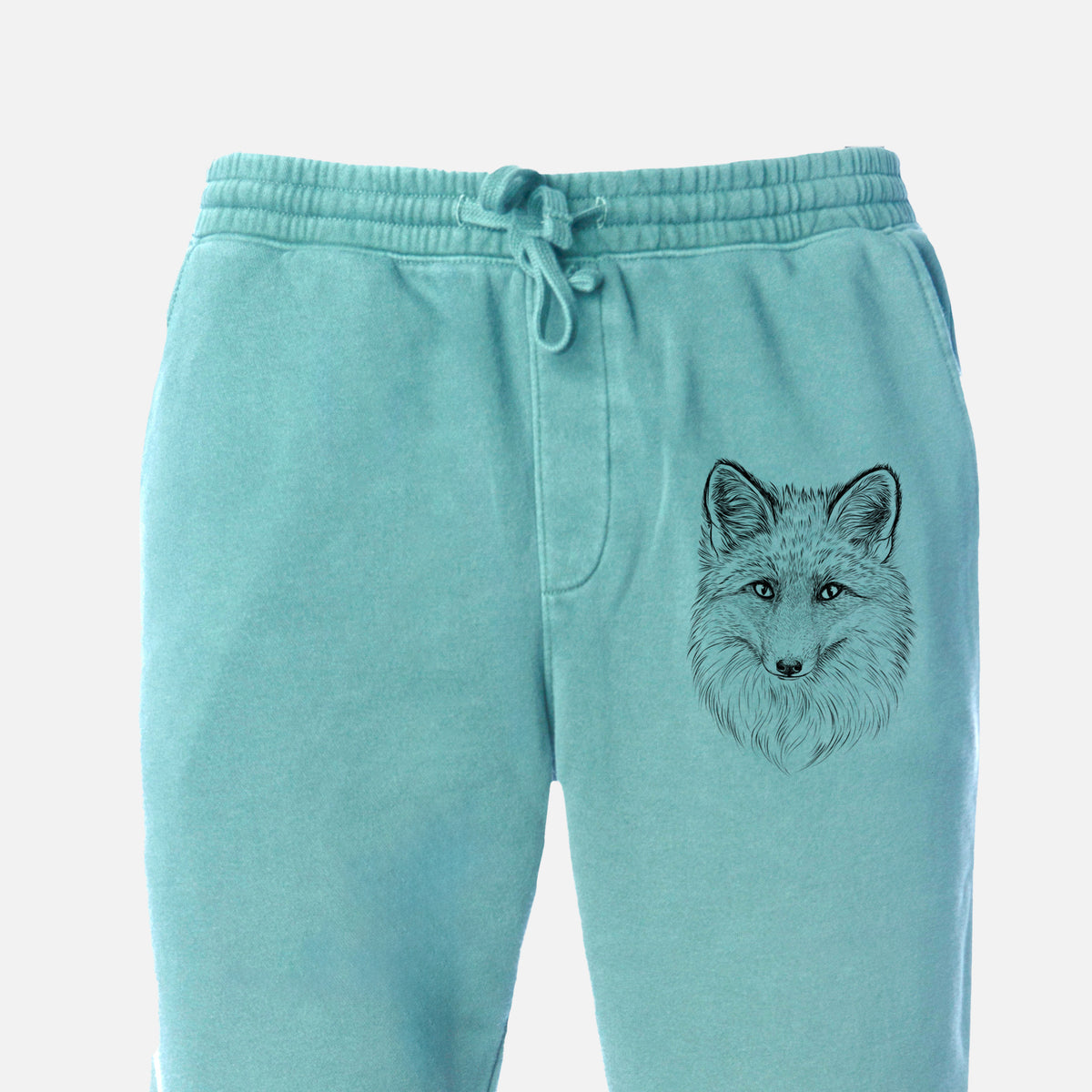 Red Fox - Vulpes vulpes - Unisex Pigment Dyed Sweatpants