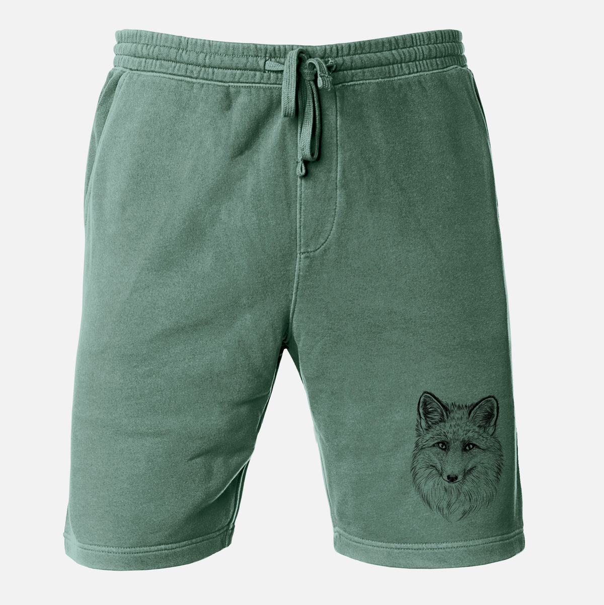Red Fox - Vulpes vulpes - Unisex Pigment Dyed Shorts