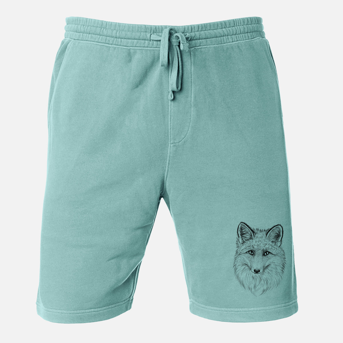 Red Fox - Vulpes vulpes - Unisex Pigment Dyed Shorts