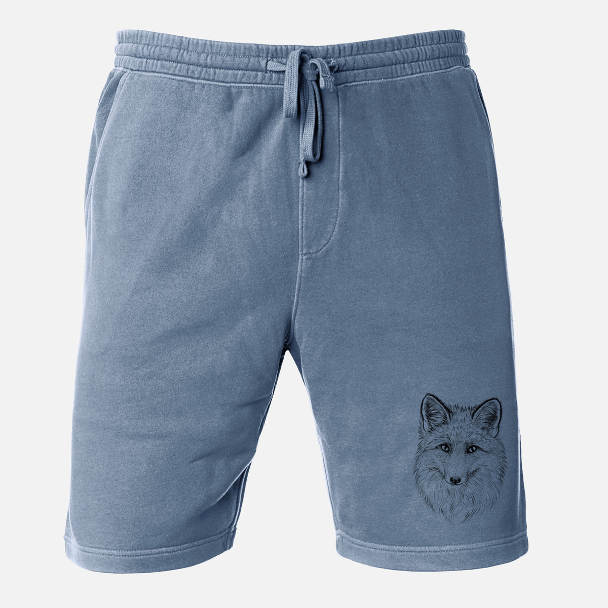 Red Fox - Vulpes vulpes - Unisex Pigment Dyed Shorts