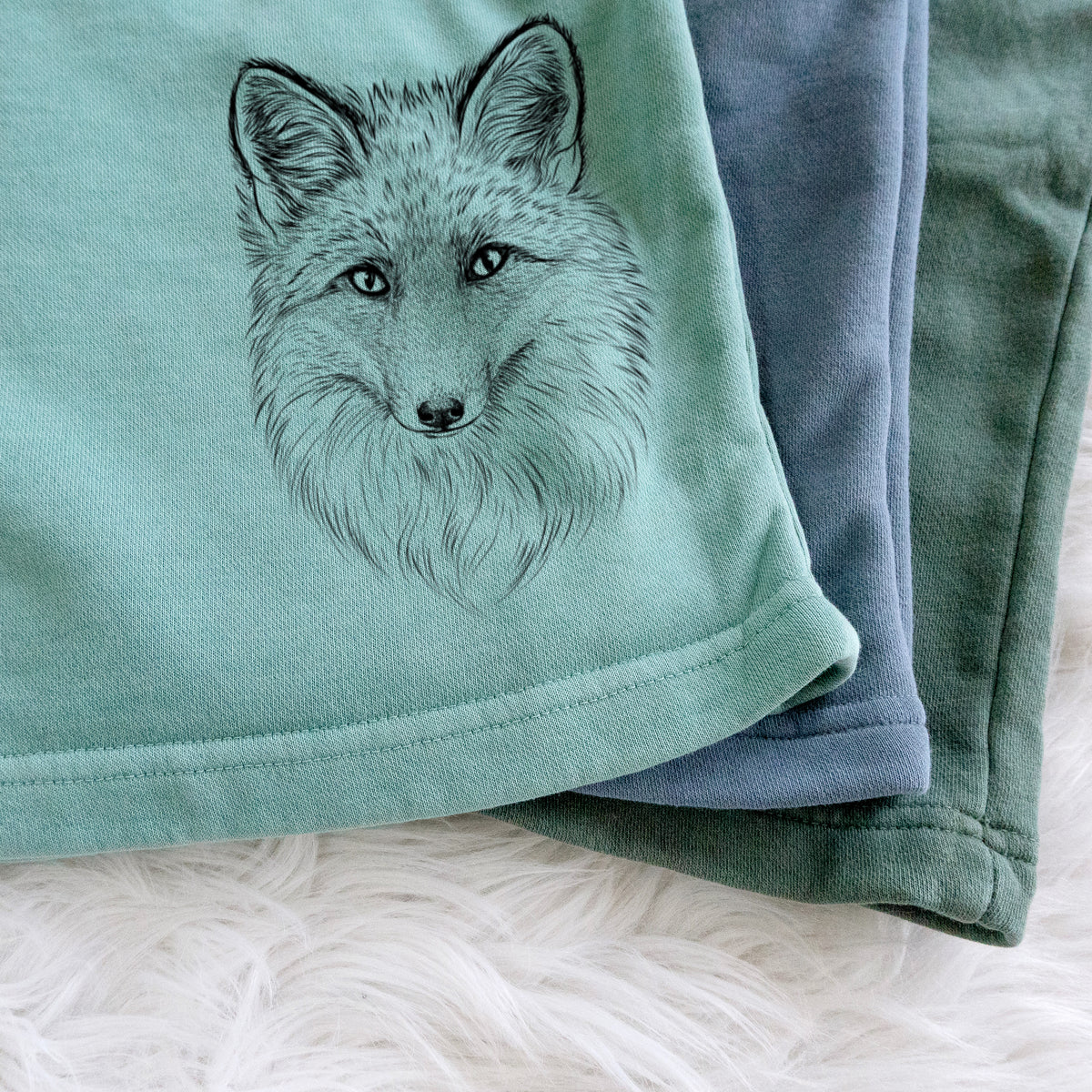 Red Fox - Vulpes vulpes - Unisex Pigment Dyed Shorts