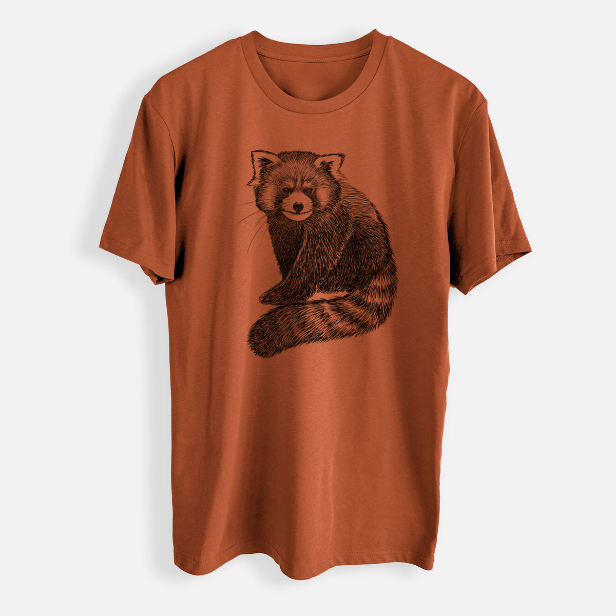Red Panda - Ailurus fulgens styani - Mens Everyday Staple Tee