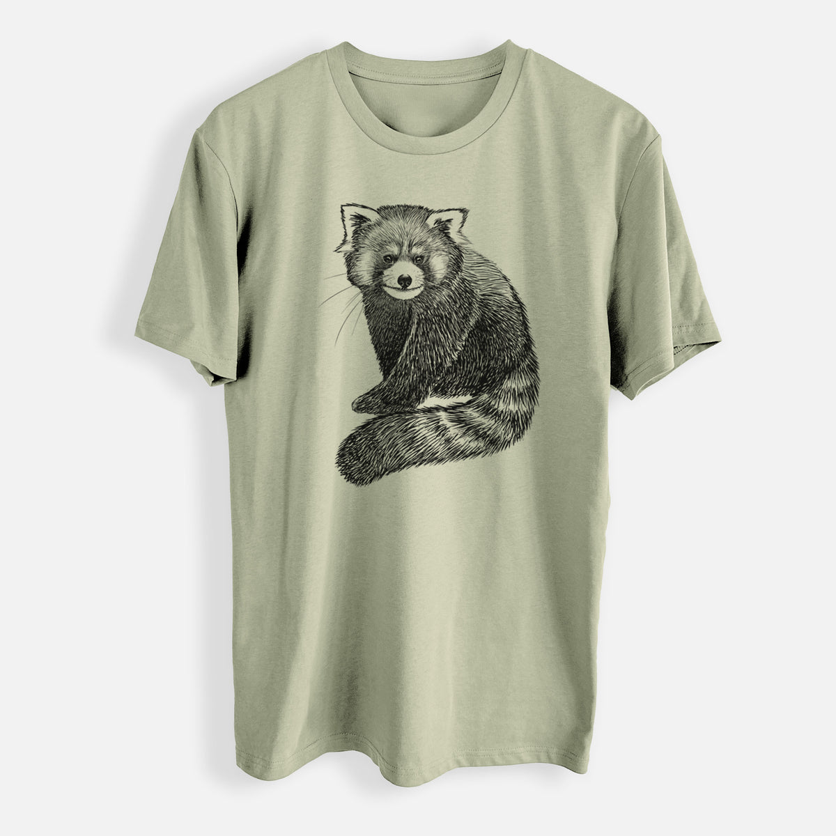 Red Panda - Ailurus fulgens styani - Mens Everyday Staple Tee