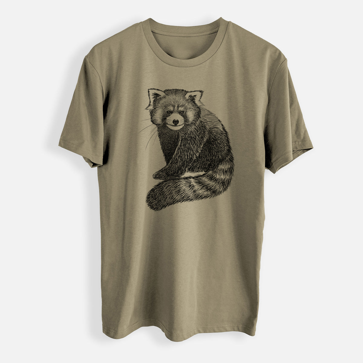 Red Panda - Ailurus fulgens styani - Mens Everyday Staple Tee