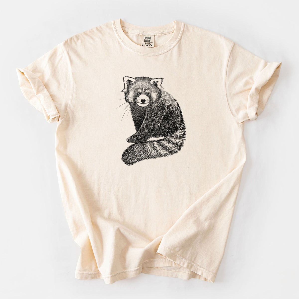Red Panda - Ailurus fulgens styani - Unisex Comfort Colors Garment-Dyed Heavyweight T-shirt