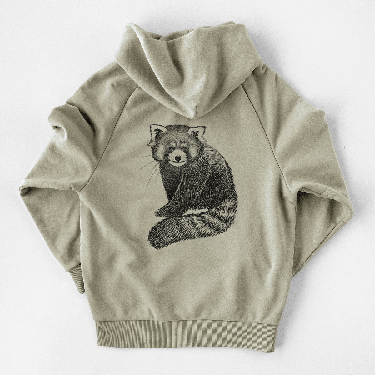 Red Panda - Ailurus fulgens styani - UltraLuxe Heavyweight French Terry Hoodie