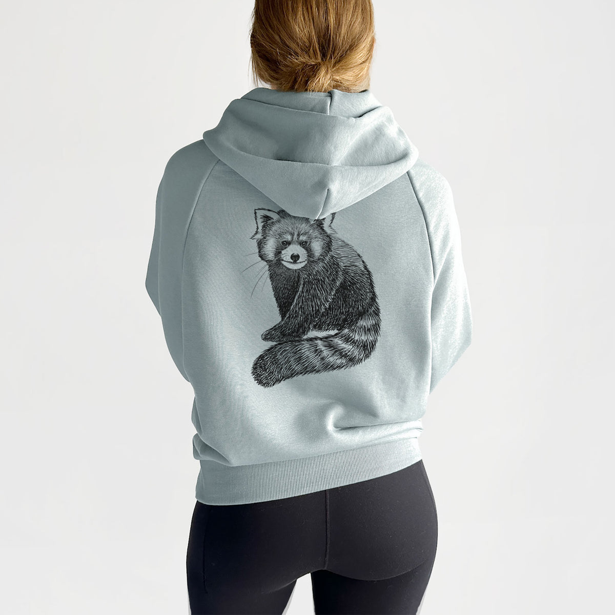 Red Panda - Ailurus fulgens styani - UltraLuxe Heavyweight French Terry Hoodie