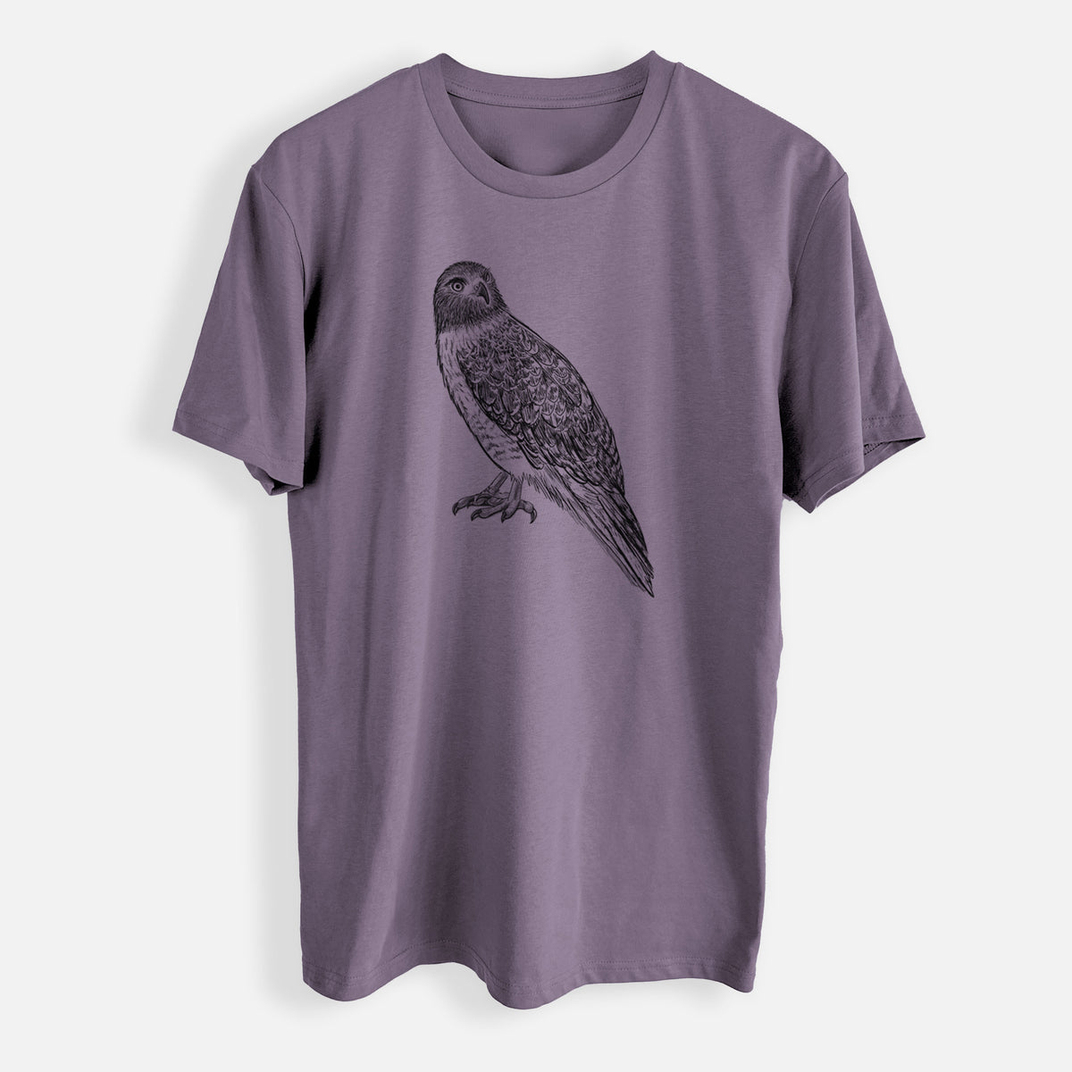 Red-tailed Hawk - Buteo jamaicensis - Mens Everyday Staple Tee