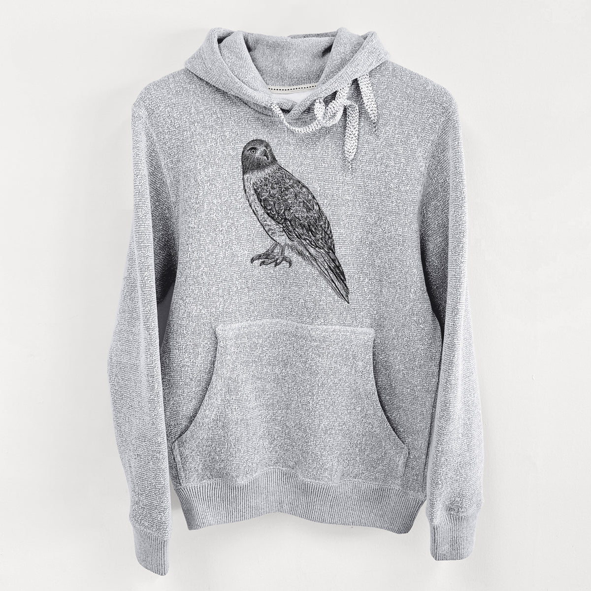 Red-tailed Hawk - Buteo jamaicensis - Knit Hoodie