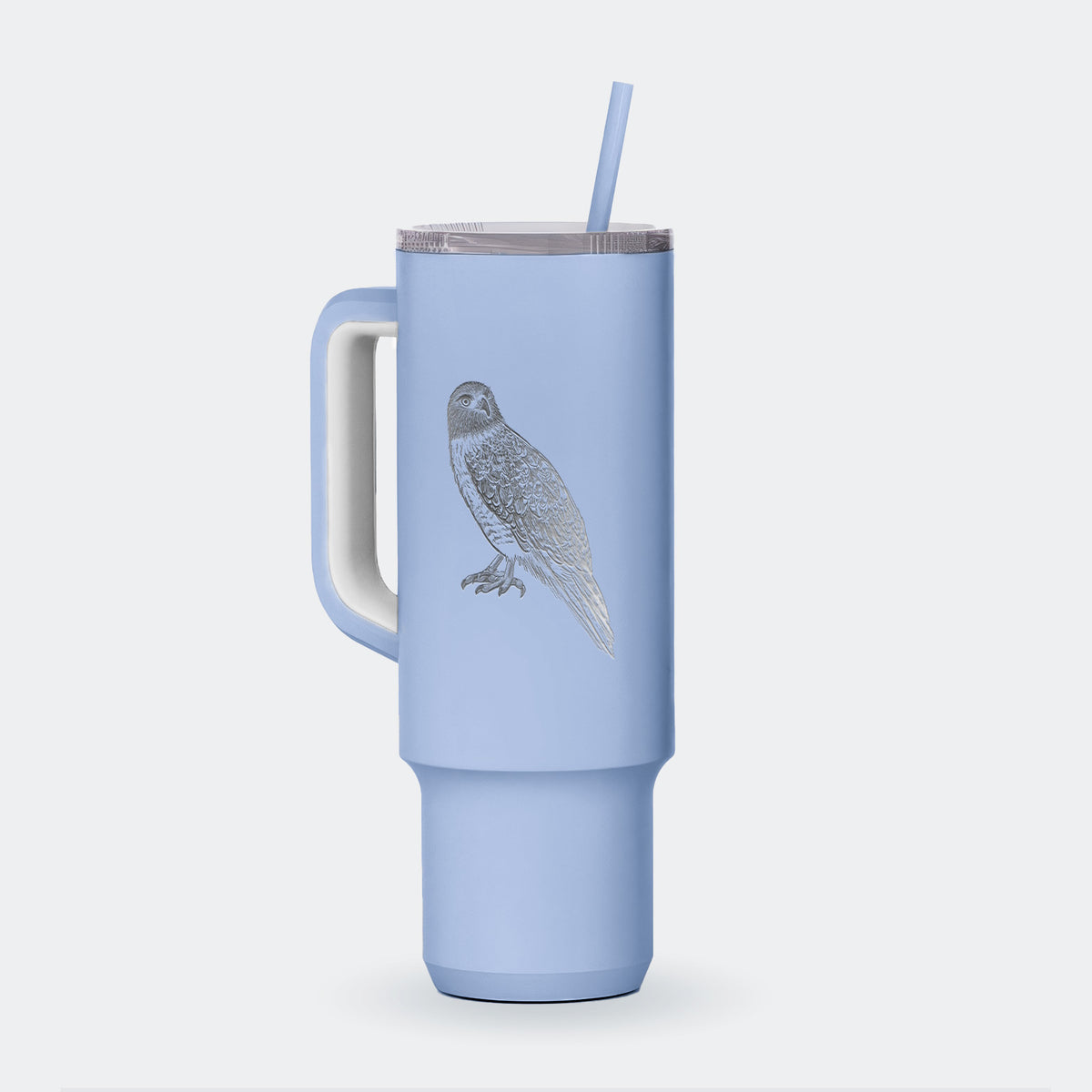 Red-tailed Hawk - Buteo jamaicensis - 40oz Skinny Recharge Tumbler