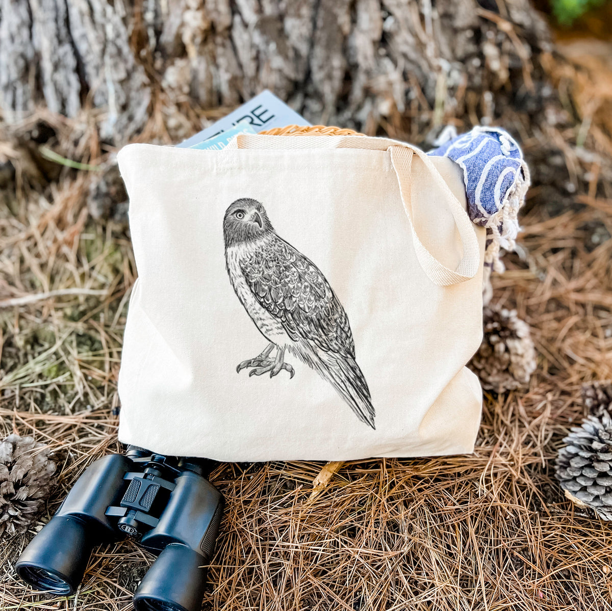 Red-tailed Hawk - Buteo jamaicensis - Tote Bag