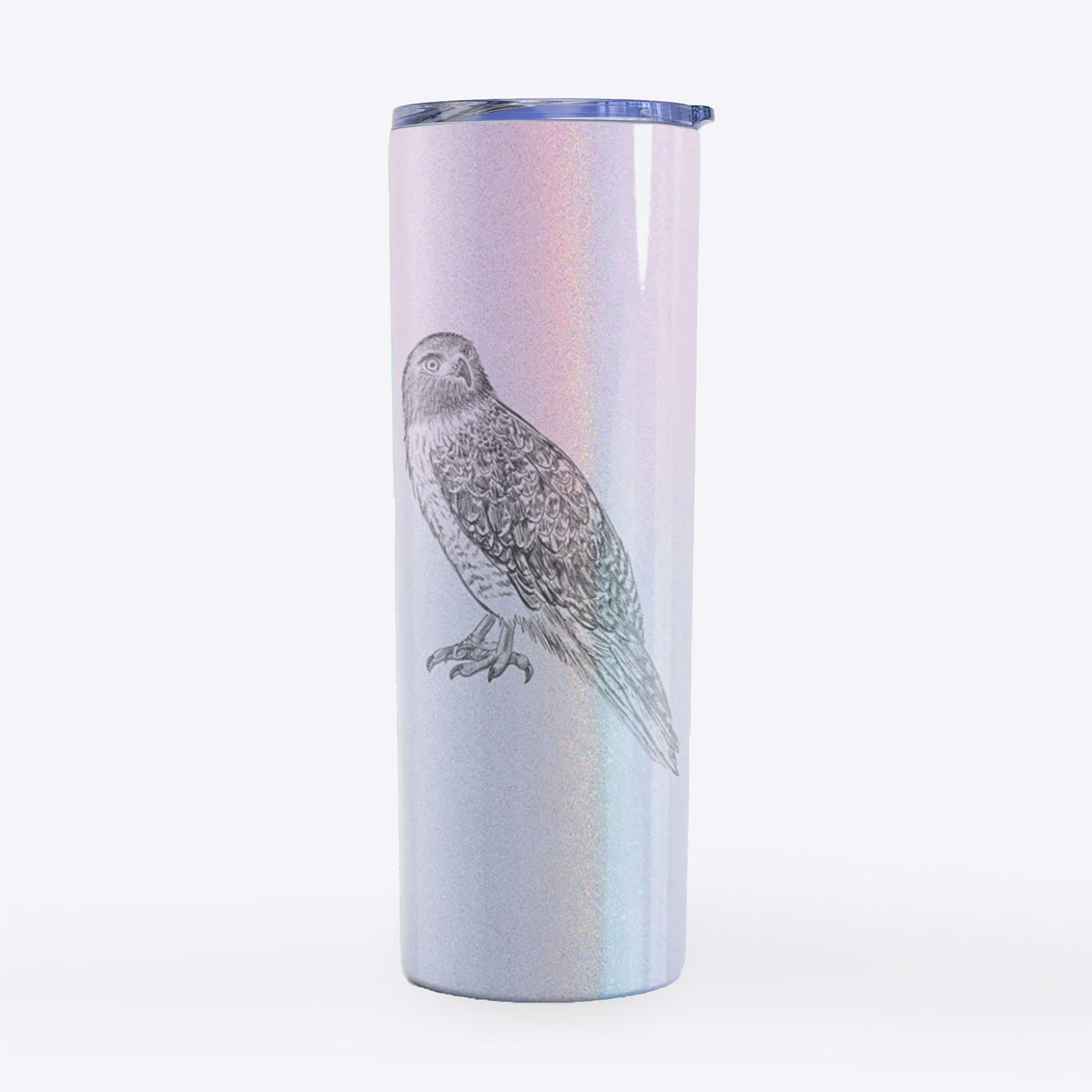 Red-tailed Hawk - Buteo jamaicensis - 20oz Skinny Tumbler