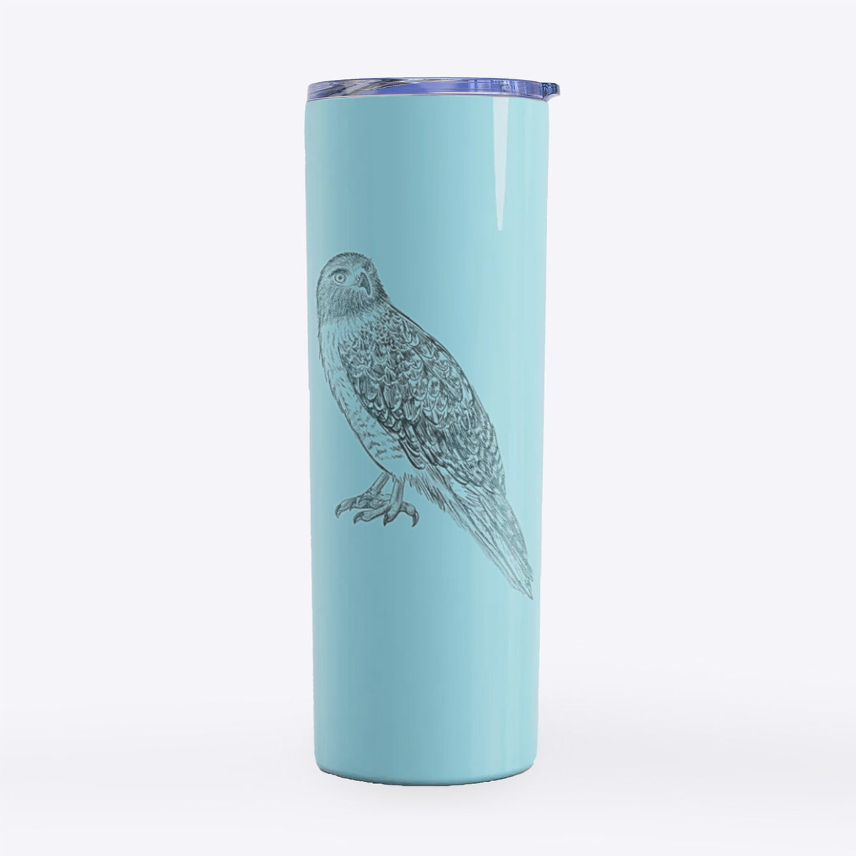 Red-tailed Hawk - Buteo jamaicensis - 20oz Skinny Tumbler