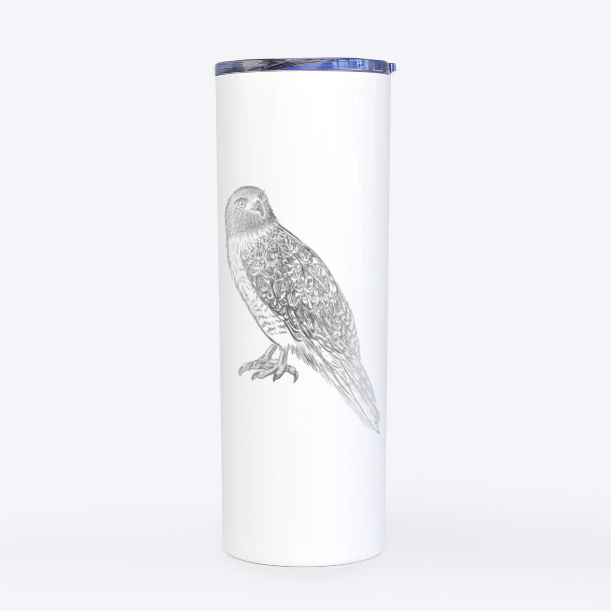 Red-tailed Hawk - Buteo jamaicensis - 20oz Skinny Tumbler