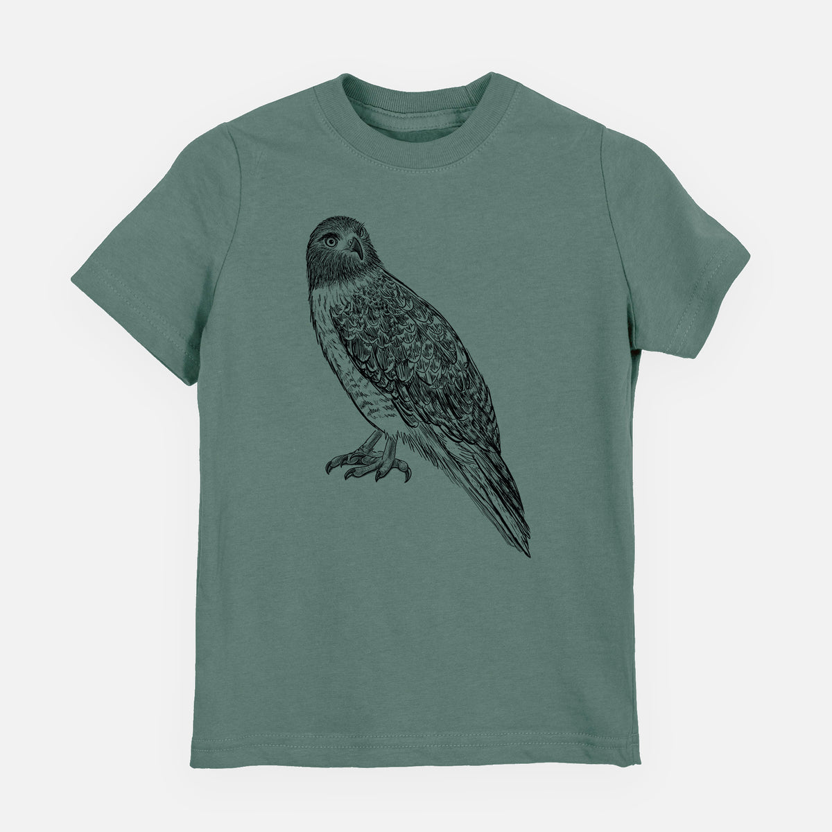 Red-tailed Hawk - Buteo jamaicensis - Youth Shirt