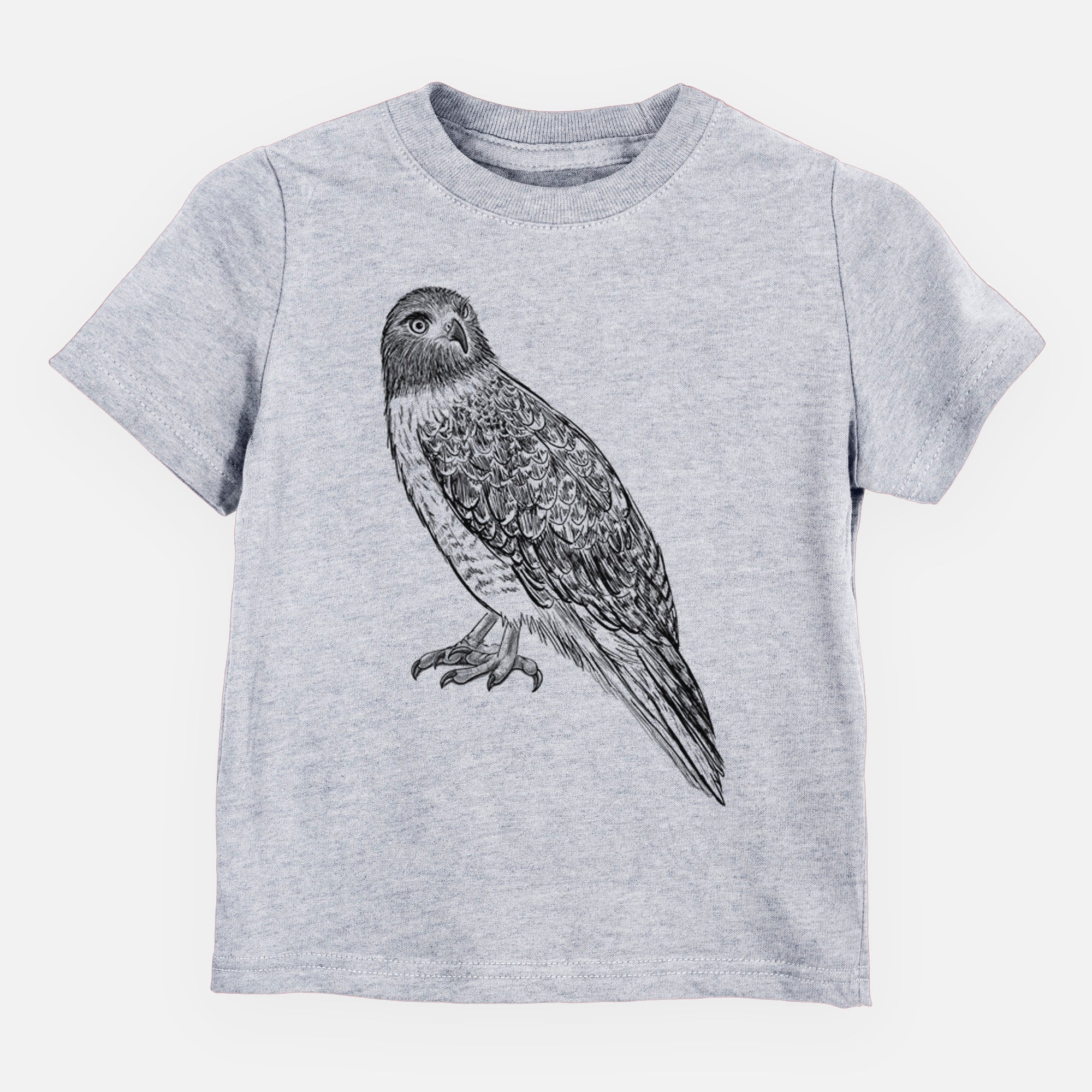 Red-tailed Hawk - Buteo jamaicensis - Toddler/Youth Shirt