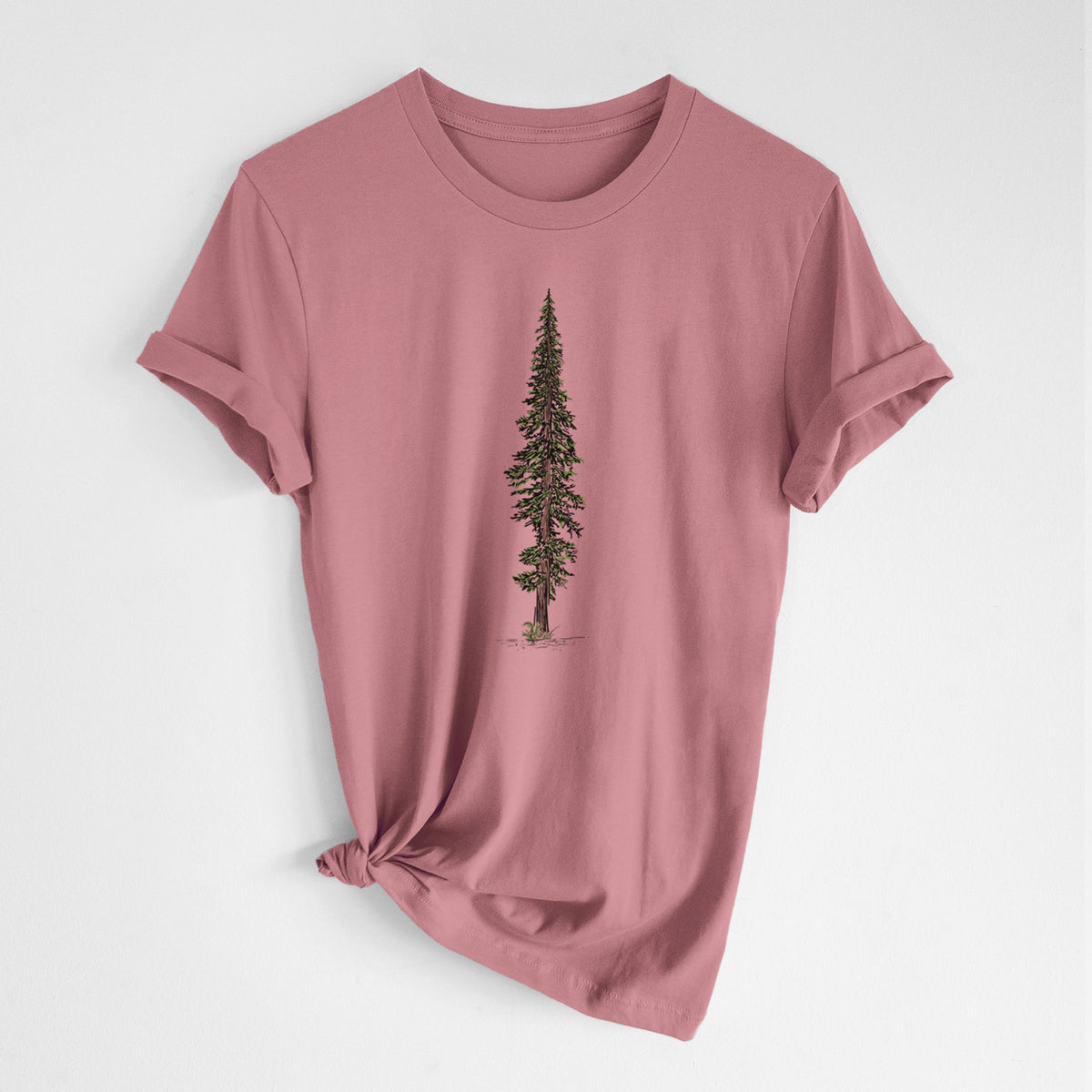 Lone Redwood - Lightweight 100% Cotton Unisex Crewneck