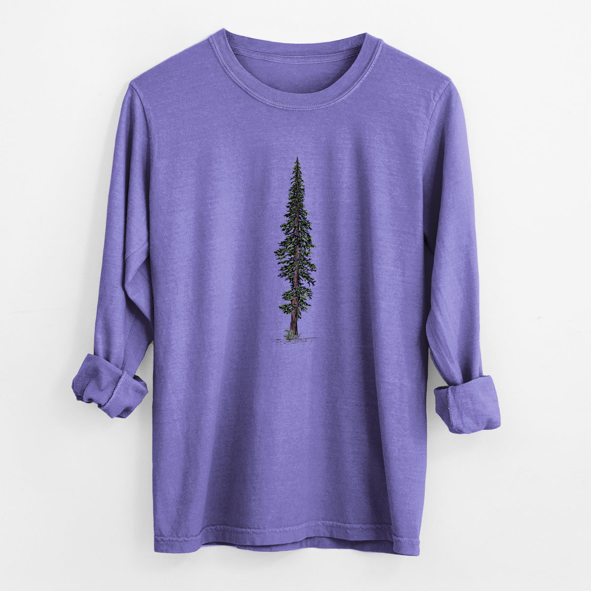 Lone Redwood - Unisex Comfort Colors 100% Cotton Long Sleeve