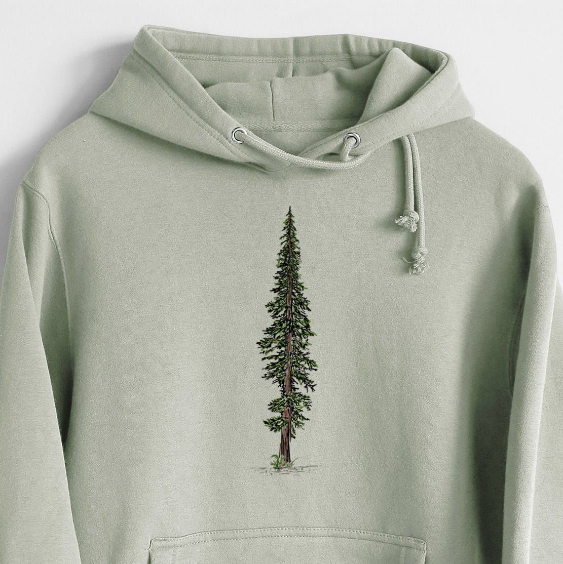 Lone Redwood - Heavyweight Fleece Hoodie