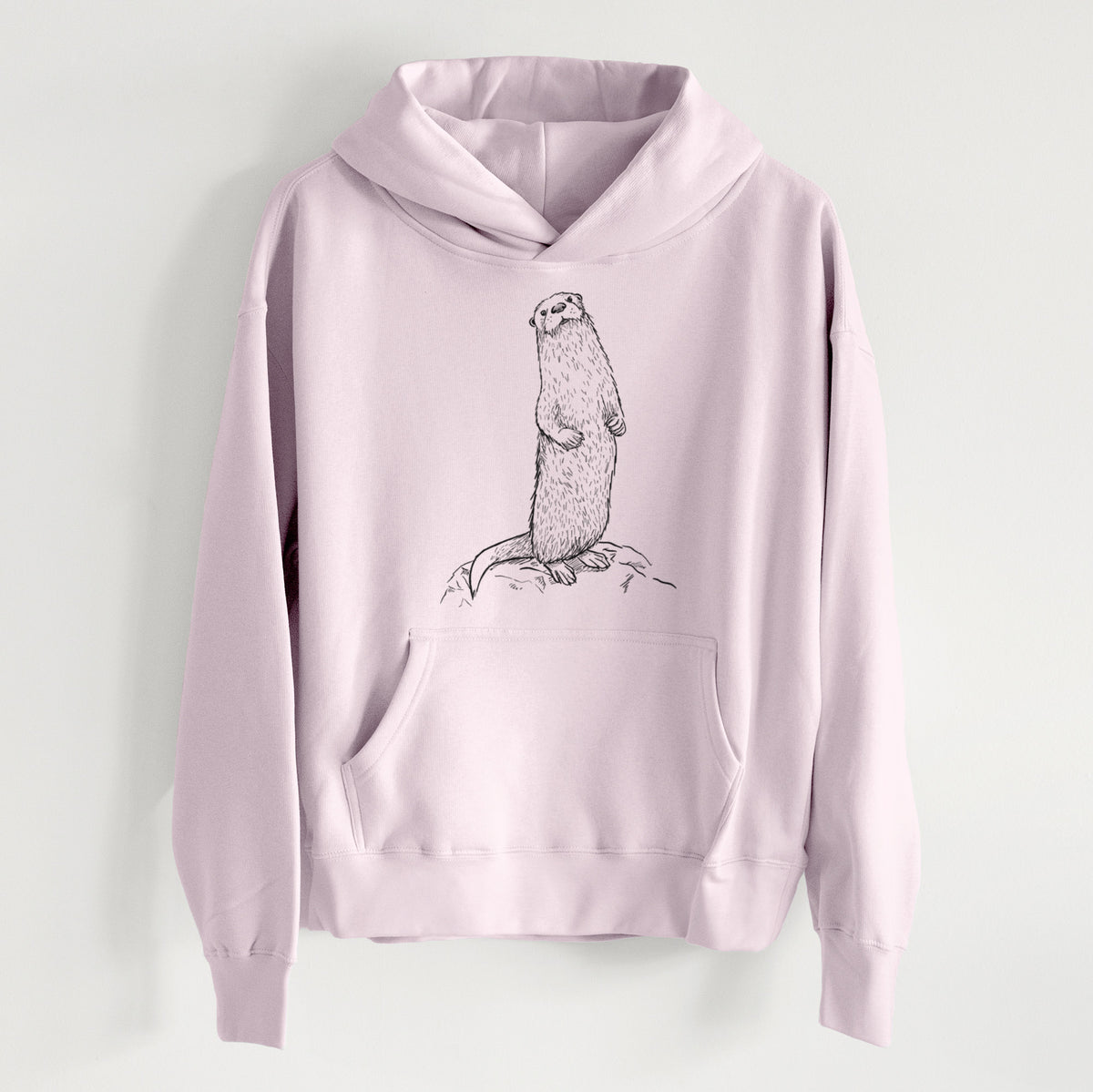 North American River Otter - Lontra canadensis - Women&#39;s Heavyweight Relaxed Hoodie