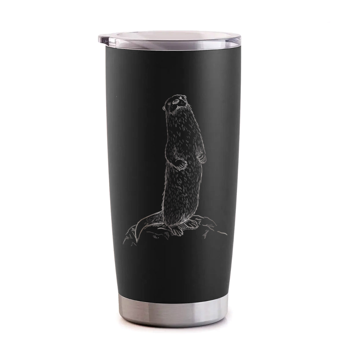 North American River Otter - Lontra canadensis - 20oz Polar Insulated Tumbler
