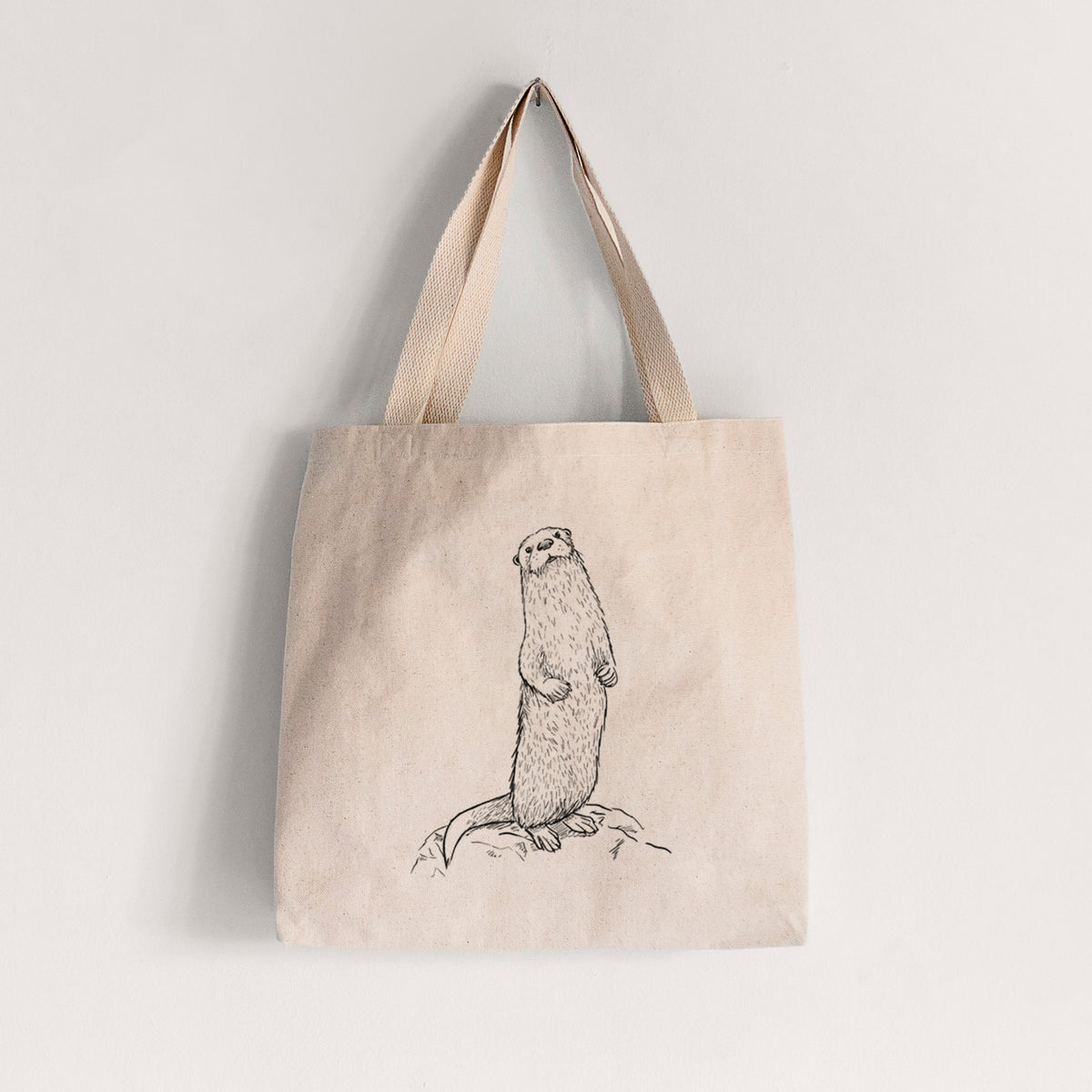 North American River Otter - Lontra canadensis - Tote Bag