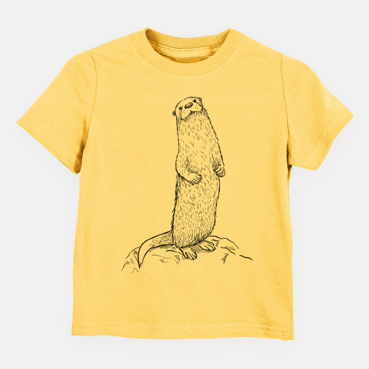 North American River Otter - Lontra canadensis - Kids Shirt