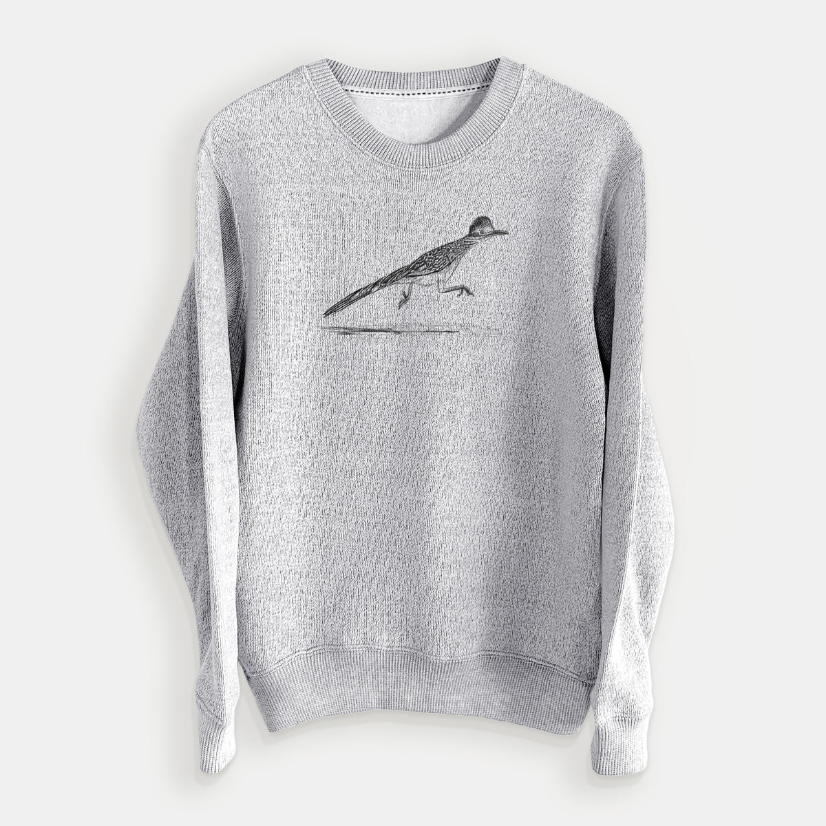 Greater Roadrunner - Geococcyx californianus - Knit Sweatshirt