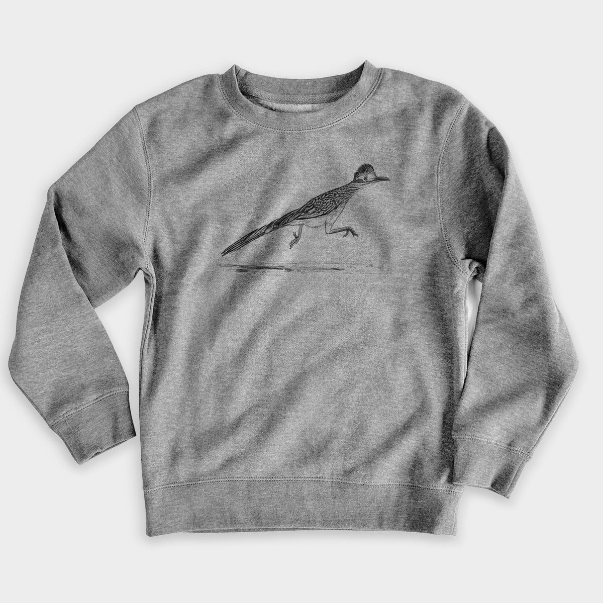 Greater Roadrunner - Geococcyx californianus - Youth Lightweight Crewneck Sweatshirt