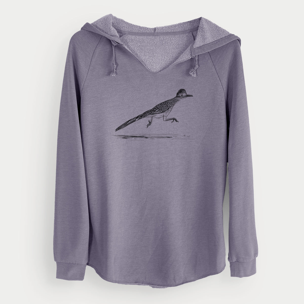 Greater Roadrunner - Geococcyx californianus - Cali Wave Hooded Sweatshirt