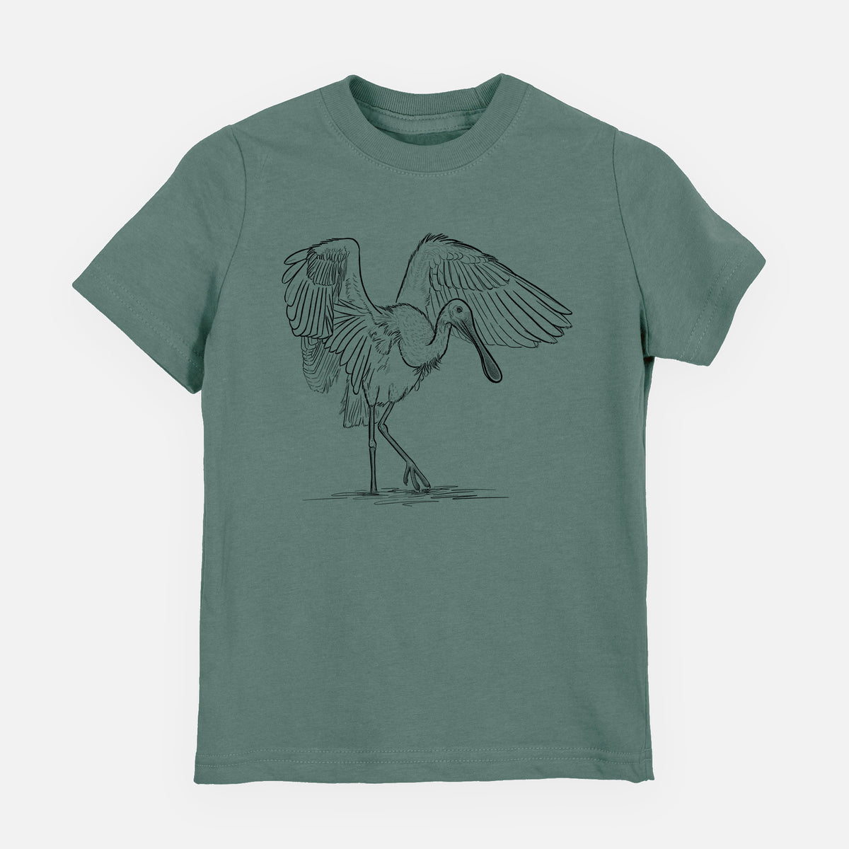 Roseate Spoonbill - Platalea ajaja - Youth Shirt