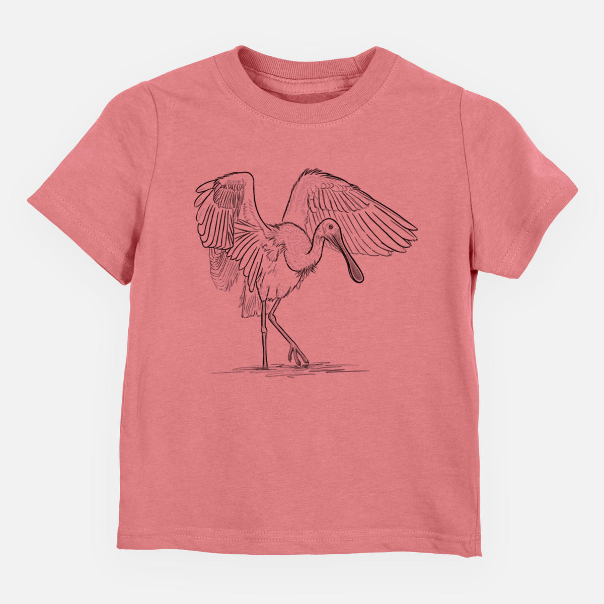 Roseate Spoonbill - Platalea ajaja - Toddler/Youth Shirt