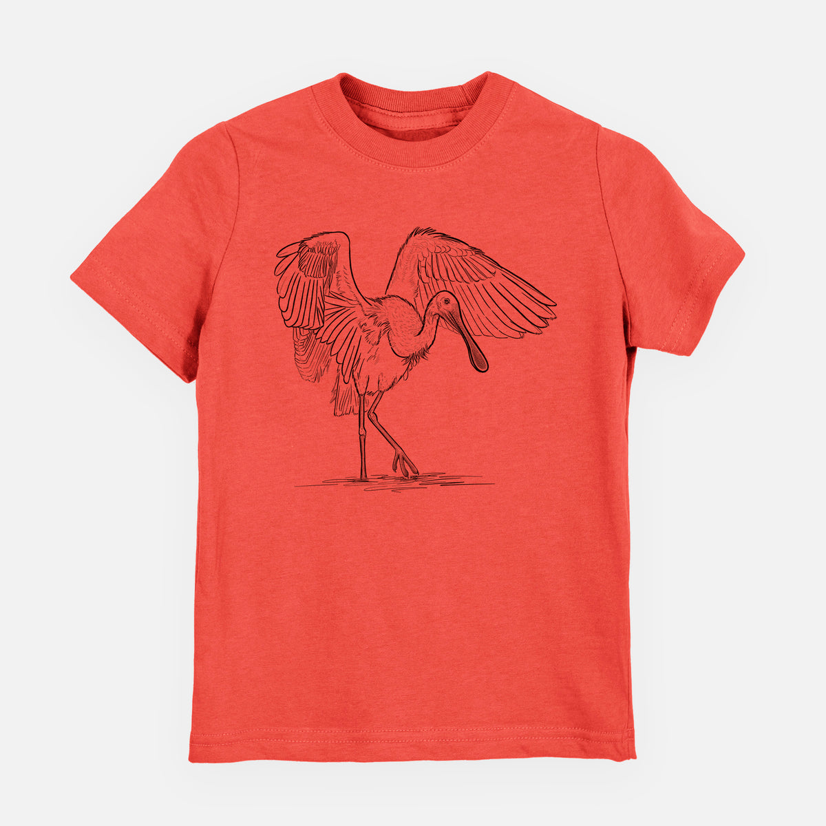 Roseate Spoonbill - Platalea ajaja - Toddler/Youth Shirt