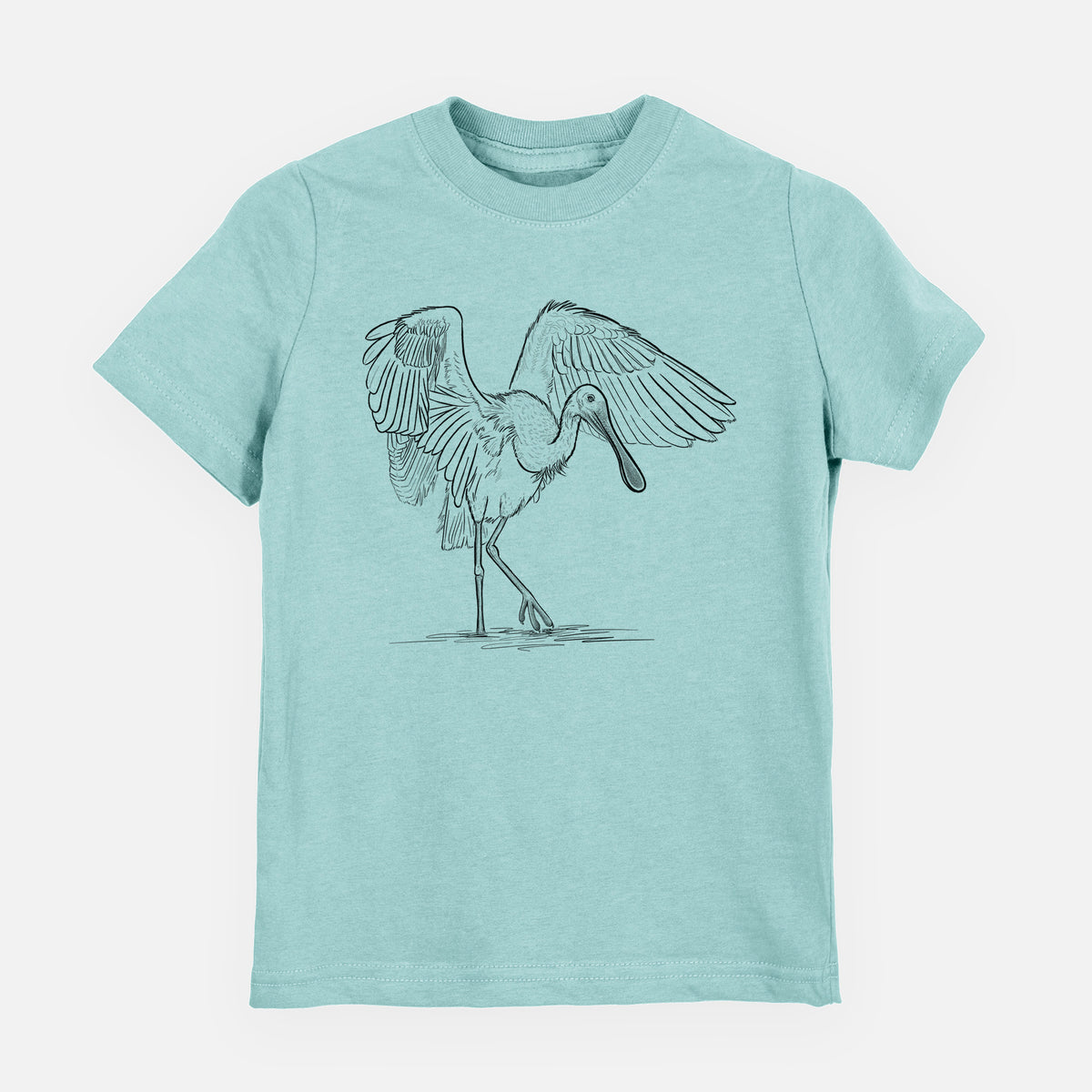 Roseate Spoonbill - Platalea ajaja - Youth Shirt