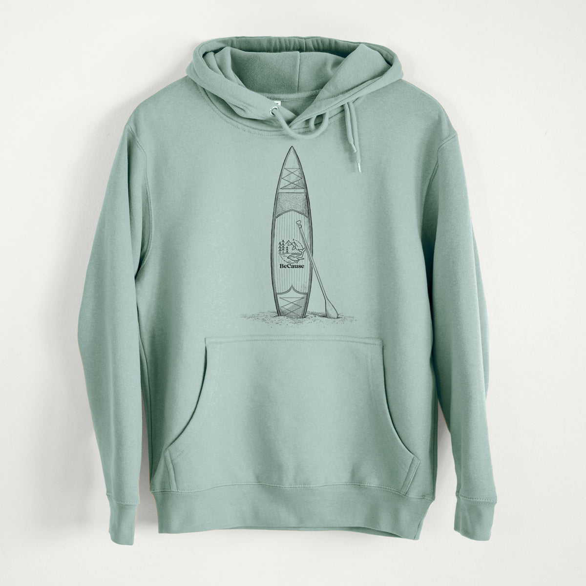 Stand-up Paddle Board  - Mid-Weight Unisex Premium Blend Hoodie