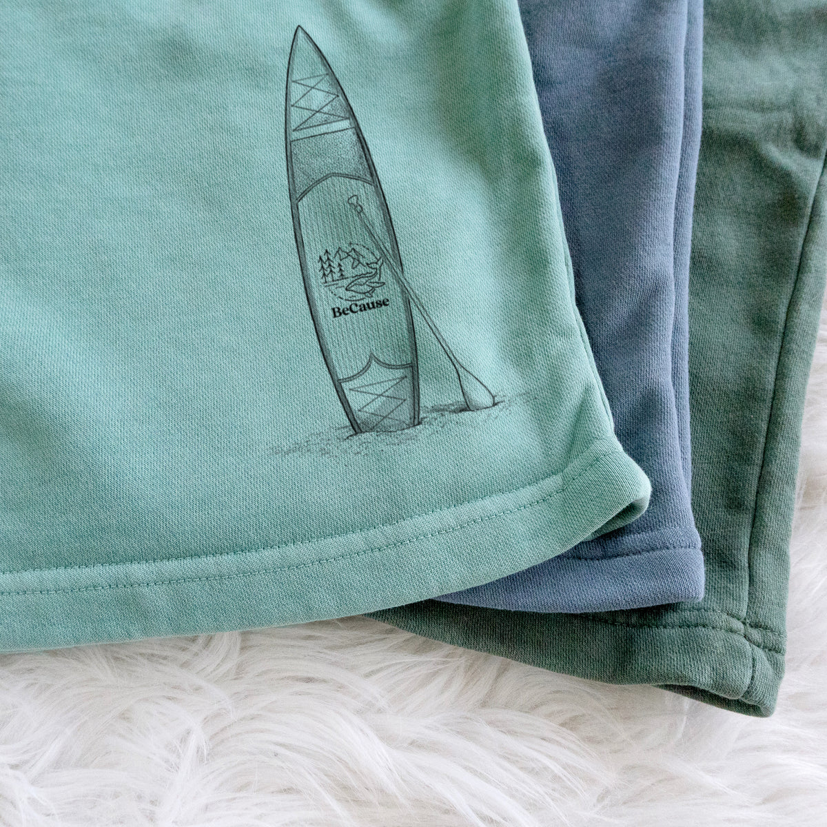 Stand-up Paddle Board - Unisex Pigment Dyed Shorts