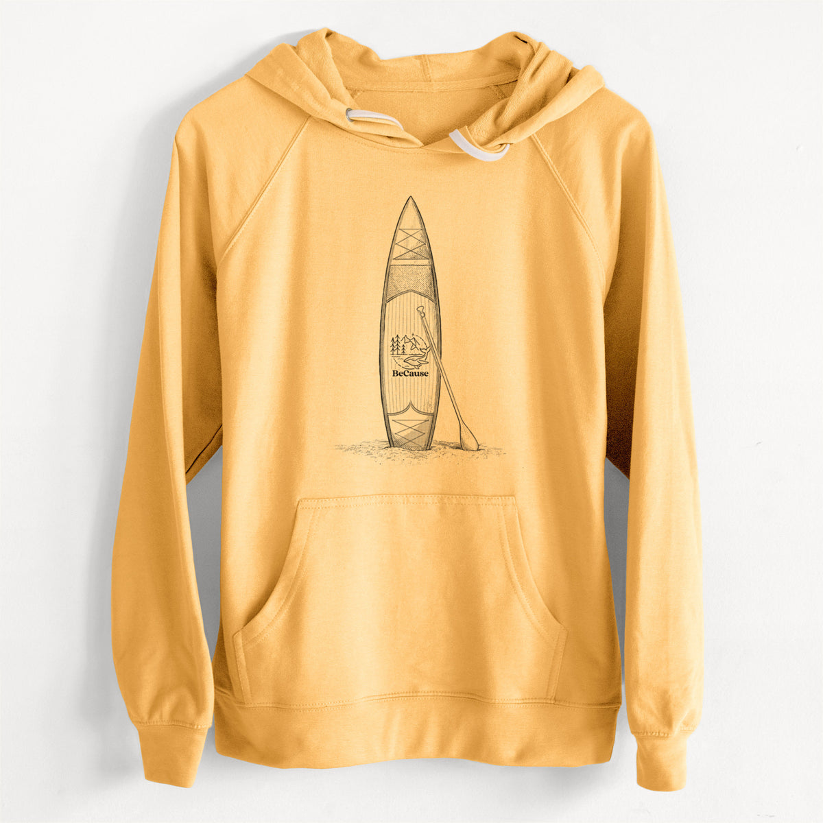 CLEARANCE - Stand-up Paddle Board  - Unisex Slim Fit Loopback Terry Hoodie