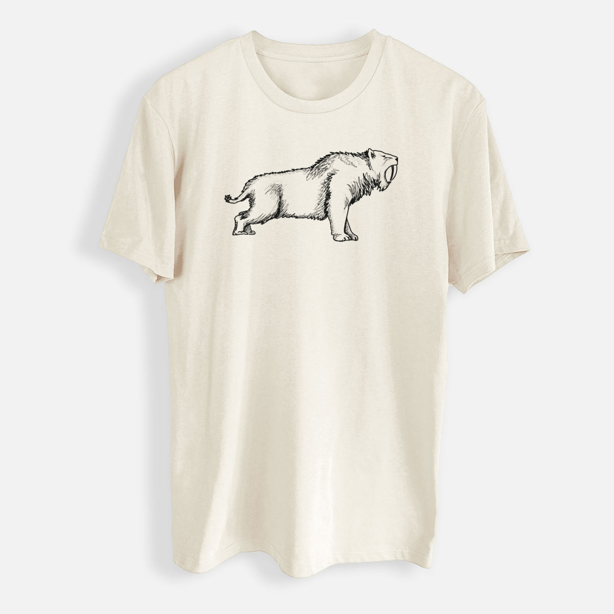 Saber-toothed Tiger - Smilodon - Mens Everyday Staple Tee