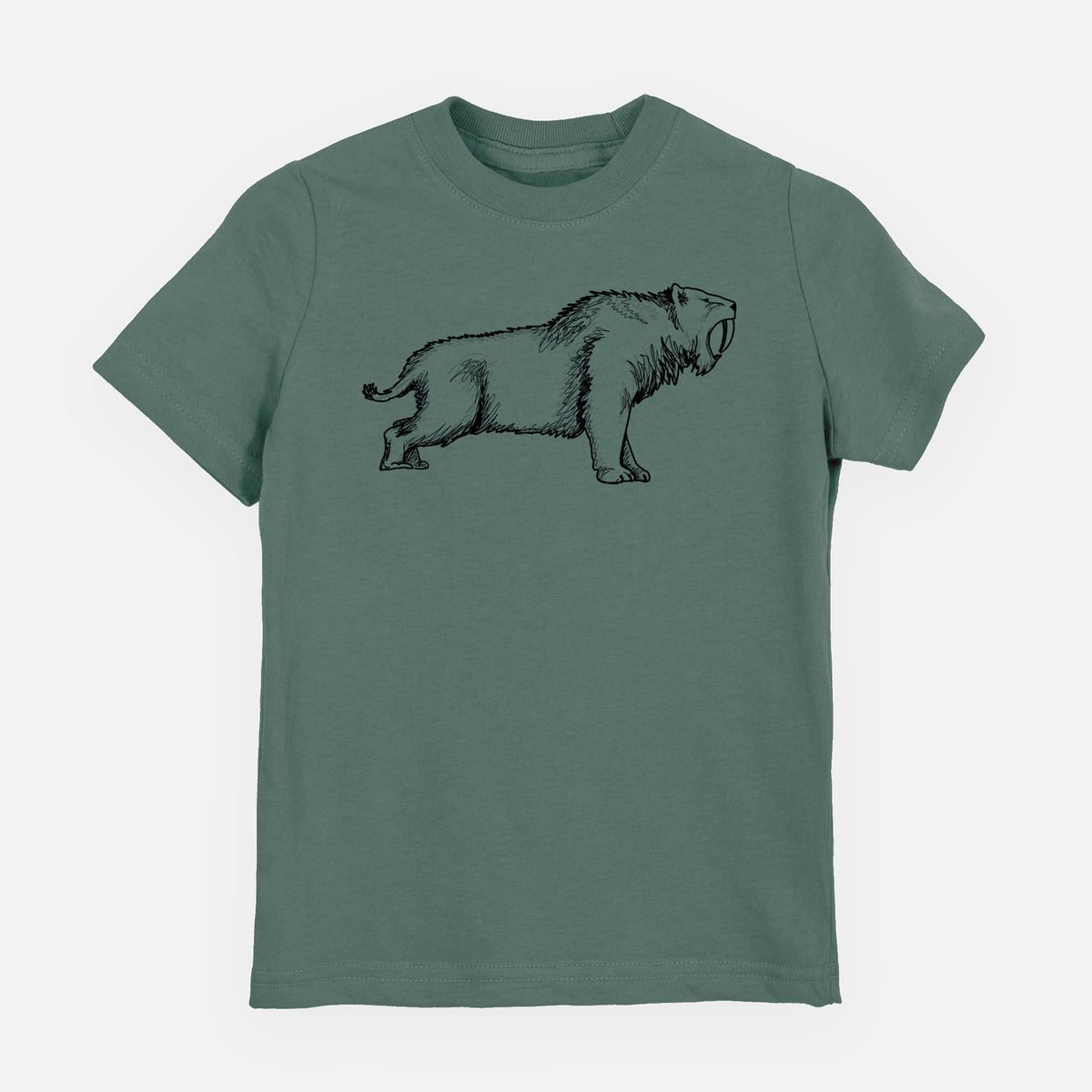 Saber-toothed Tiger - Smilodon - Youth Shirt