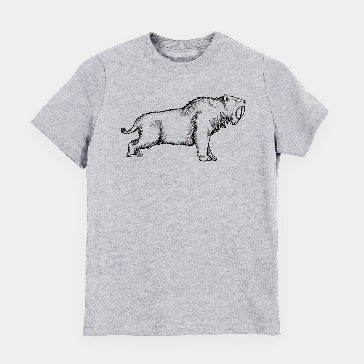 Saber-toothed Tiger - Smilodon - Youth Shirt