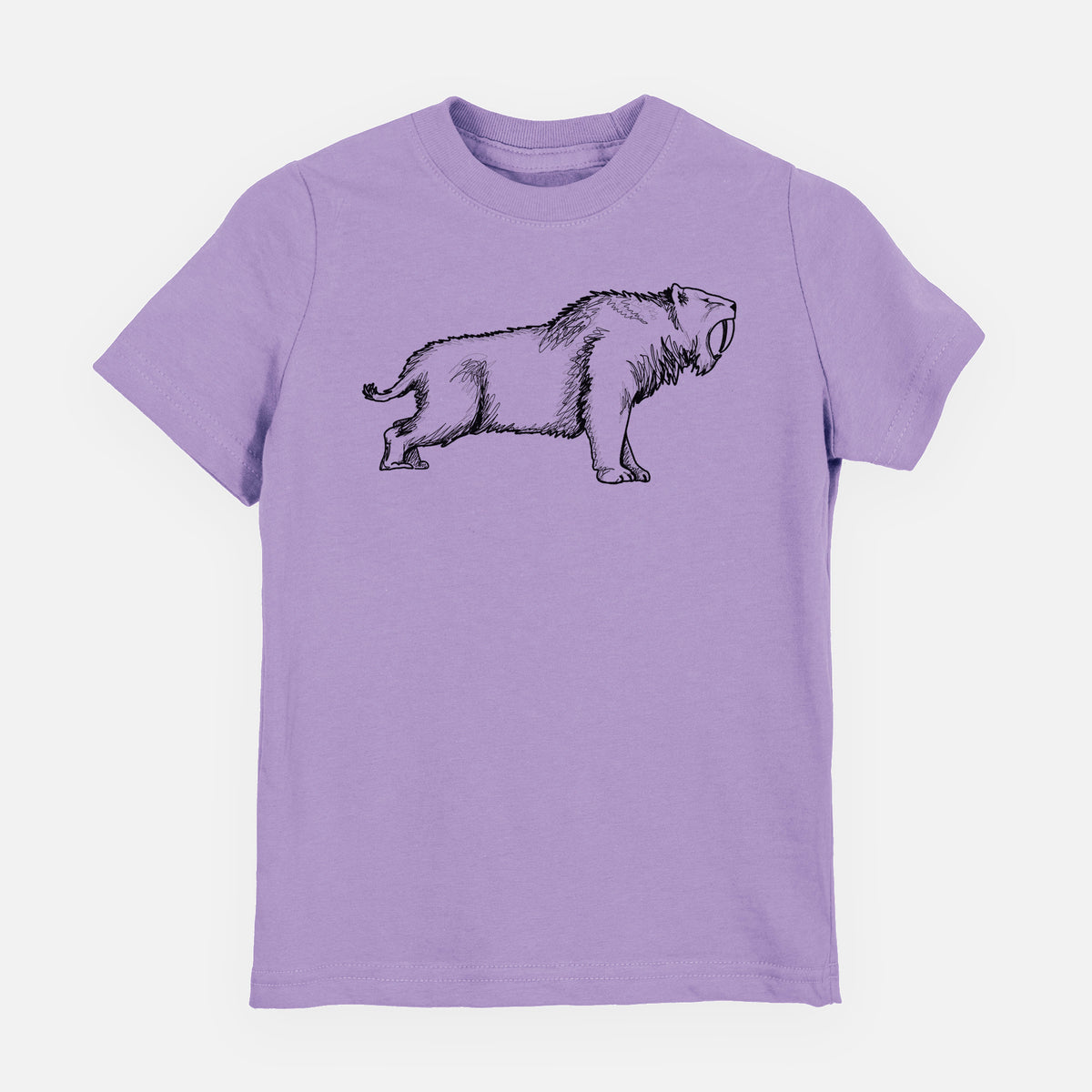 Saber-toothed Tiger - Smilodon - Youth Shirt